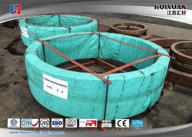 Wind Power Generator Forged Steel Flanges Annular Welding Customized