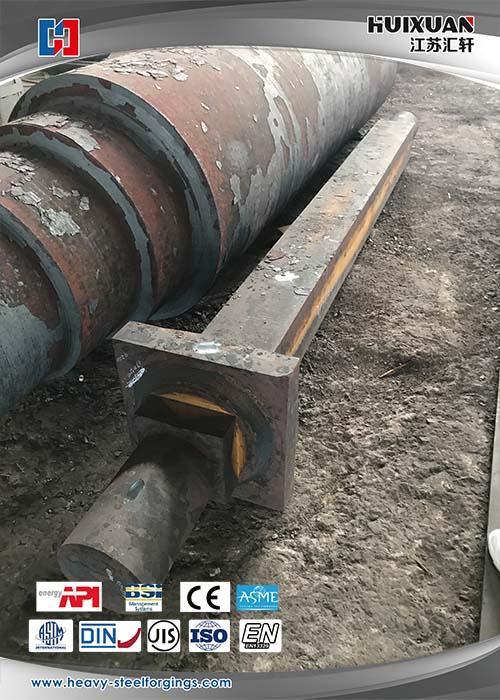 4340 Alloy Steel Axle Shaft Rough Machined Square Drive Shaft