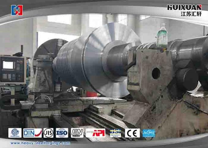 28CrNiMoV Grooving Steam Turbine Rotor Forging Heat Stability Test ...