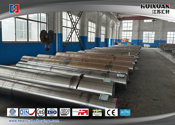 ASTM Heavy Steel Forgings for Transmission System Shaft, Alloy Steel Shaft, QT Shaft