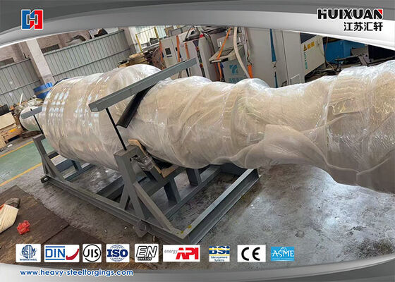Steam Turbine Rotor Forging Using Alloy Steel Materials with Melting Process EF LF VD and Machining from Rough to Finish