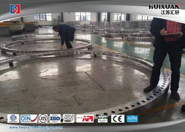 4140 Q345D 50Mn Industrial Forged Flanges Large Scale 9000MM Diameter