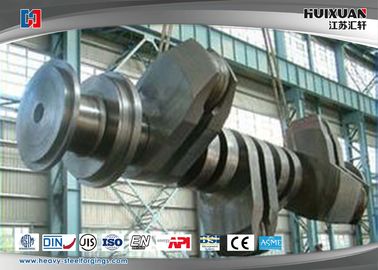 Ship Inspection Crankshaft Forging Custom With Heavy Diesel Engine