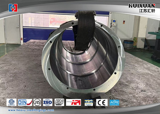 1045 / 4140 / eccentric Heavy Steel Forgings Cylindrical Sleeve Alloy Steel Forgings