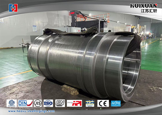1045 / 4140 / eccentric Heavy Steel Forgings Cylindrical Sleeve Alloy Steel Forgings