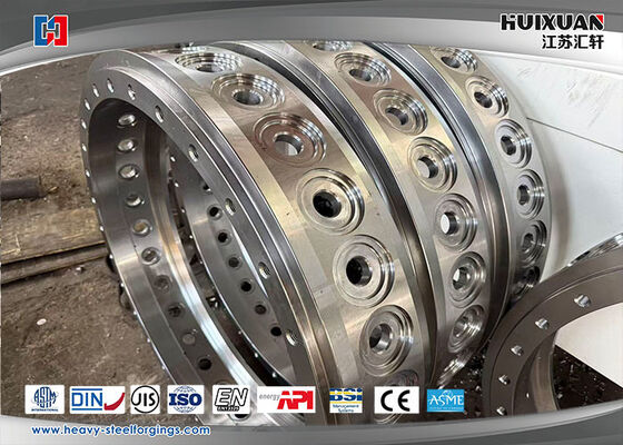 Motor Bearing Ring Forging Heat Treatment Alloy Steel