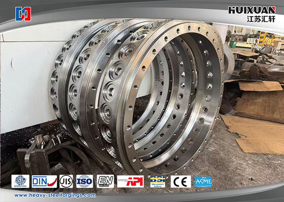 Motor Bearing Ring Forging Heat Treatment Alloy Steel