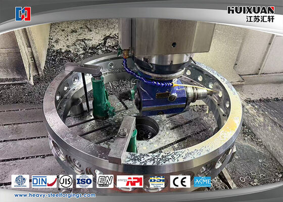 Motor Bearing Ring Forging Heat Treatment Alloy Steel