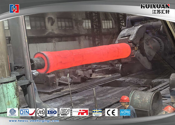 High temperature forged alloy steel barrel UNS N06617
