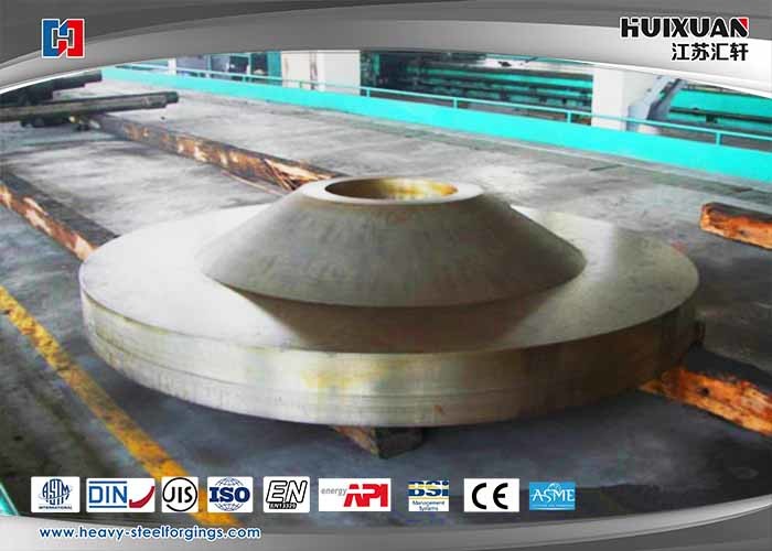 Carbon Steel Steam Turbine Rotor Forging Generator Thrust Disc For ...